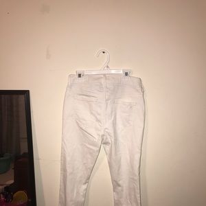 White jeans
